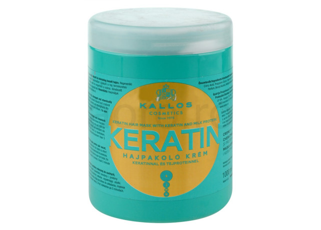 Masca de par cu keratina